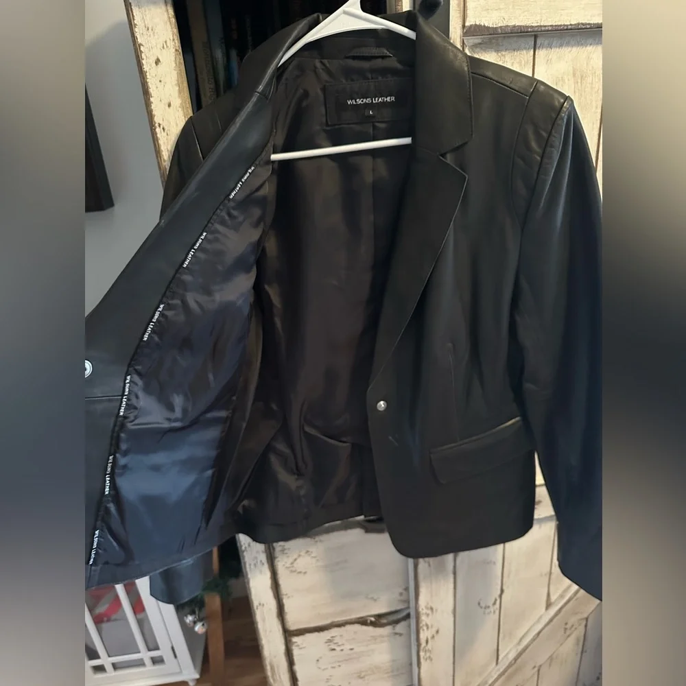 Wilsons Leather Blazer - Picture 2 of 4